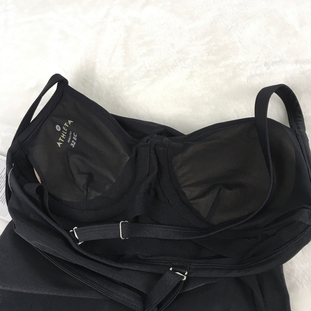 Athleta Twister Tankini Black 32B/C NWT - Picture 7 of 8